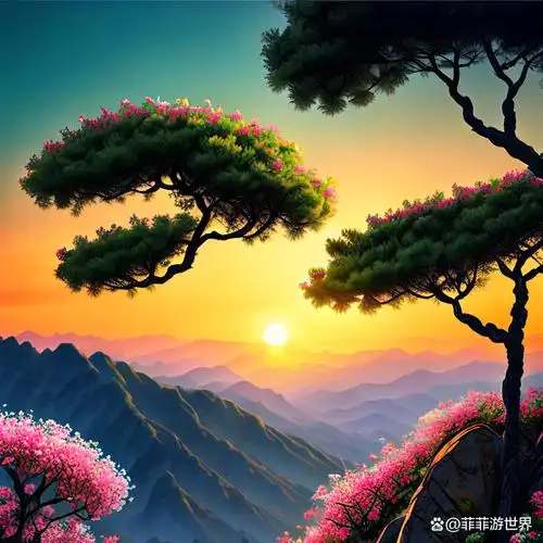 尤其是在早晨,当太阳升起,日出的景色让人感到无比震撼.