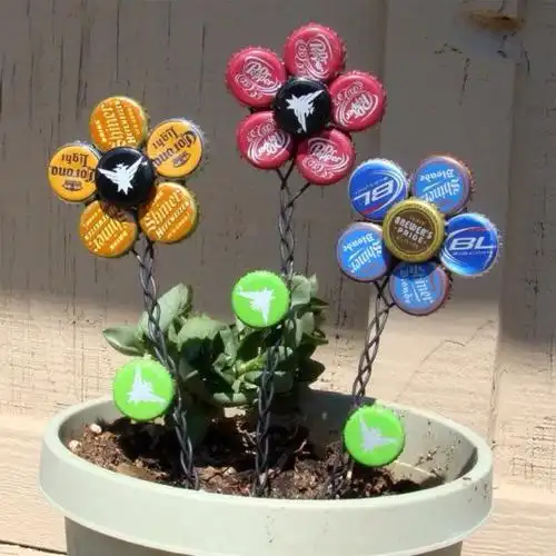 瓶盖手工创意废物利用