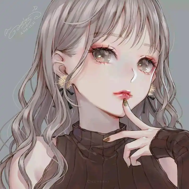 二次元美少女头像