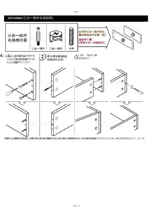 整体衣柜安装图解