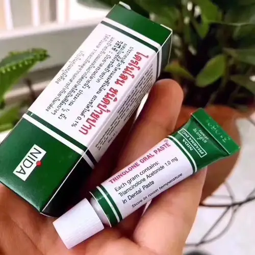 由泰国nida奈达制药生产 在泰国深受国民认可,此药膏针对口腔溃疡或者