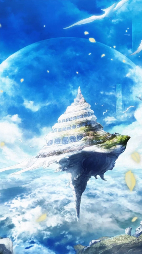 梦幻蓝色h5背景