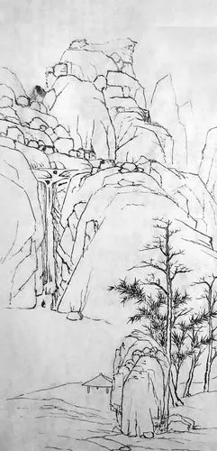 要想画好一幅好的山水画,必须要了解掌握山水画的章法构图