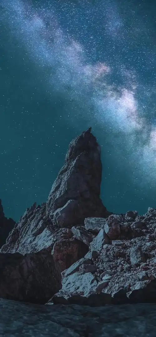 要不要启用苹果wapi_苹果壁纸精选:送你超美的星空壁纸,要不要?