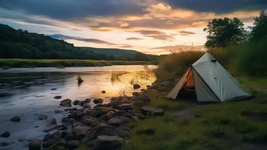 露营野营户外露营场景风景实拍ai图片免费下载_png格式_4368像素_编号