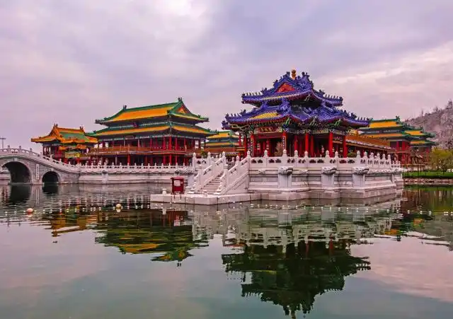 中国人间天堂珠海圆明新园按北京圆明园11比例仿建