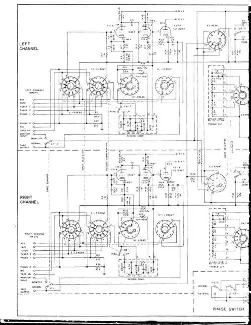 mcintosh 麦景图c11电子管前级维修电路图