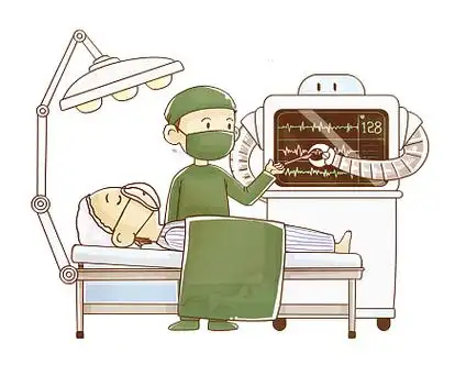 卡通给病人做手术的医生素材epspng正在推病人进手术室的医生epspng推