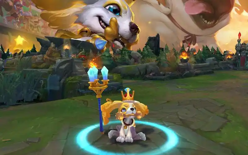 【英雄联盟】至臻 绒毛菲兹 2022典藏版 特效&3d展示