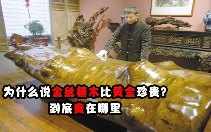 为什么说金丝楠木比黄金珍贵,到底贵在哪里?切开就知道了