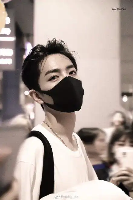 肖战——戴口罩也挡不住自己优秀外貌的男人