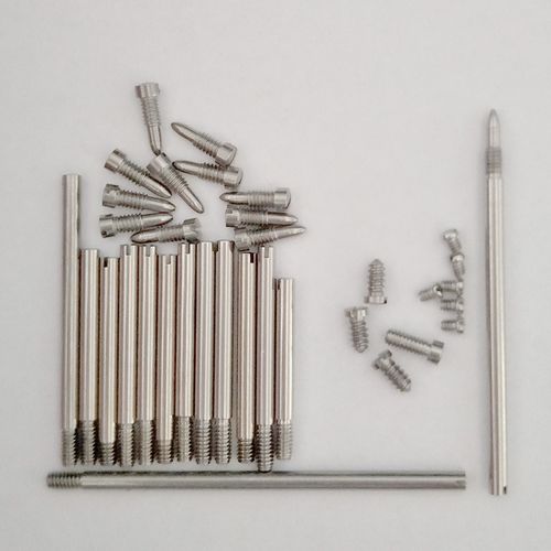 诗享w22单簧管黑管配件套装14个螺纹轴杆 20个螺丝管乐维修配件