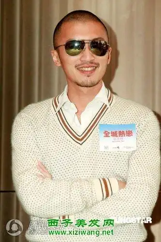 谢霆锋短头圆寸发型