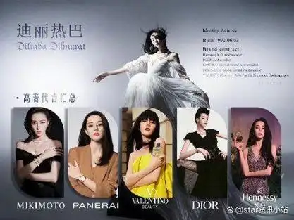 从迪奥彩妆中国彩妆代言人到迪奥全球彩妆及香氛代言人到迪奥全球大使