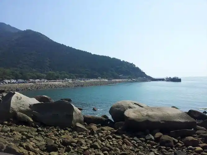 青岛崂山观海景