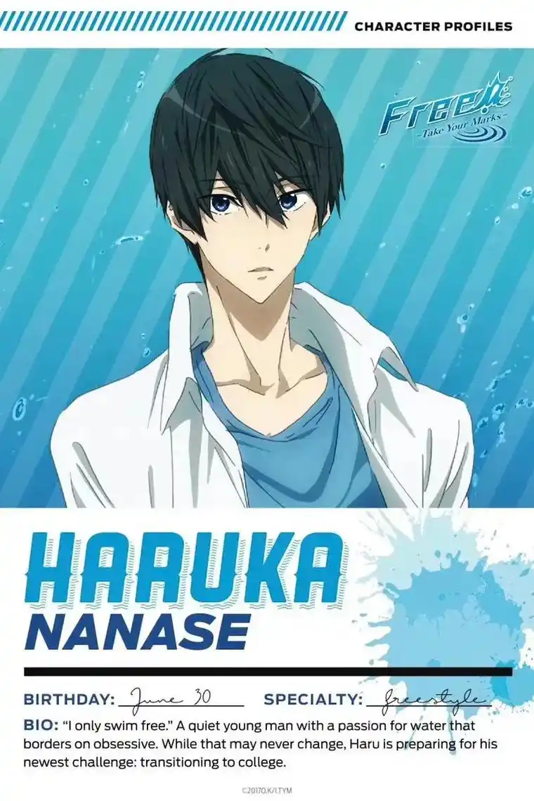 free男子游泳部 #七濑遥 # - 抖音