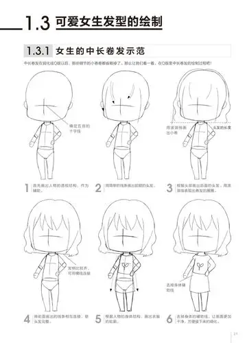 新手漫画技法教程·零基础q版漫画入门