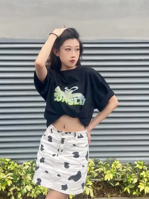 t恤的另一种穿法