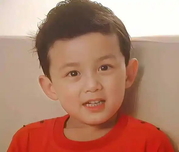 吴磊五官一样,罗云熙复制贴上,杨洋从小帅脸没变过_小时候_图片_微博