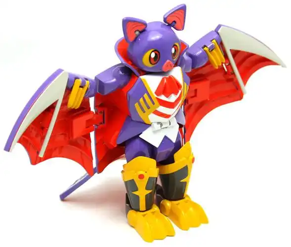 灵动创想 快乐酷宝动漫可爱益智变形玩具7511影蝠酷宝 蝙蝠太郎图片_9