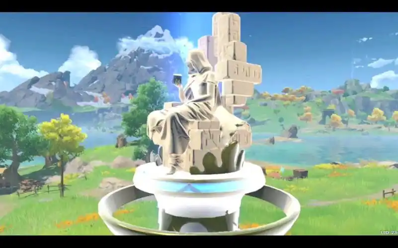 (原神)岩神瞳全收集,满级岩神像长什么样呢