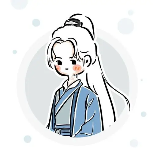 山河令_山河令_简笔画_壁纸_龚俊_张哲瀚_素材_素材其他