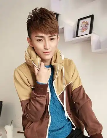 瘦脸高个男人适合什么发型瘦脸男人适合什么发型有气质2