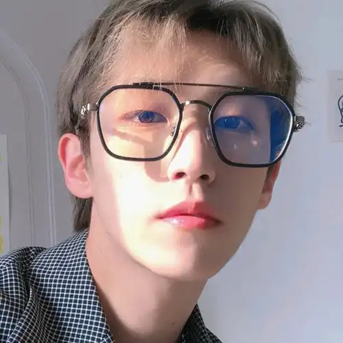 痞帅大框眼镜男潮大脸抗疲劳蓝光防辐射变色近视防蓝光镜