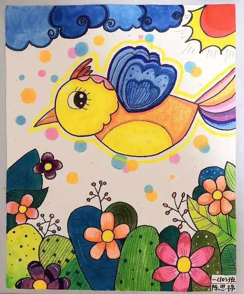 一,二年级"春之画"绘画展