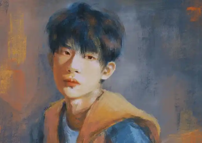 易烊千玺q版手绘 - 堆糖,美图壁纸兴趣社区