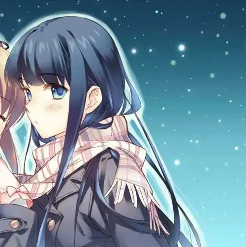 颜值绝美的动漫闺蜜头像