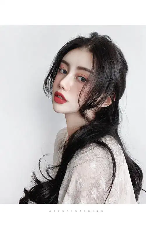 八字刘海假发空气刘海片自然隐形无痕假刘海中分斜刘海女两侧贴片浅