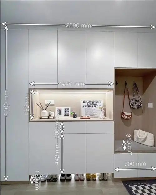 30种鞋柜格局尺寸图,收藏备用,装修不再难倒你_网易订阅