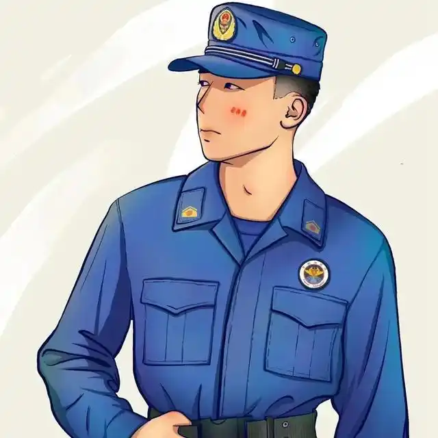 全国消防日向消防员致敬头像