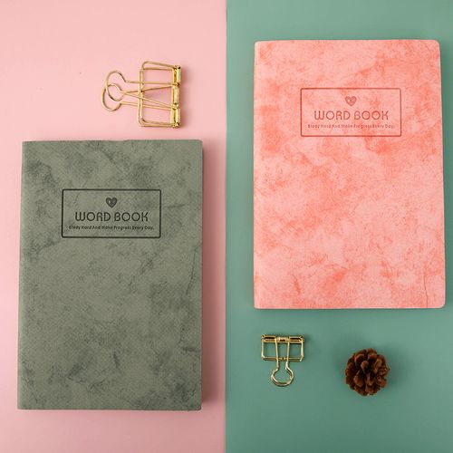 英语单词本加厚a5可爱小清新简约女单词记忆本积累本词汇考研阅读翻译