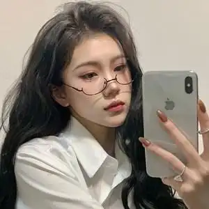 半边框眼镜网红