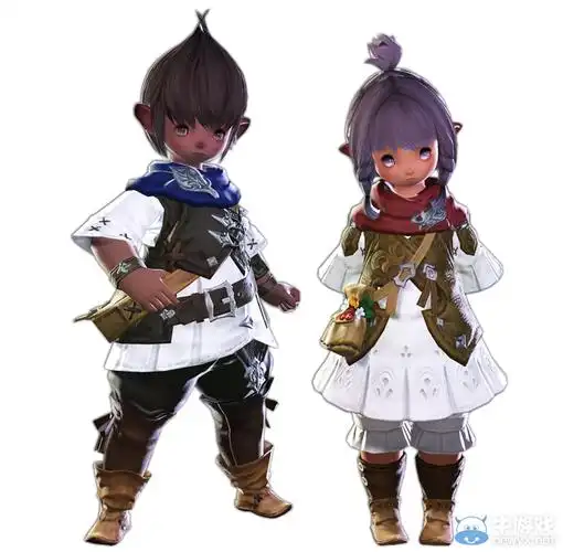 《最终幻想14》拉拉菲尔族