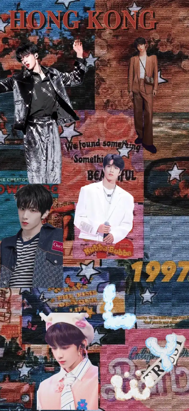 自制壁纸 #宝藏男孩 #刘耀文 自己做的壁纸,嘻嘻,希望大 - 抖音