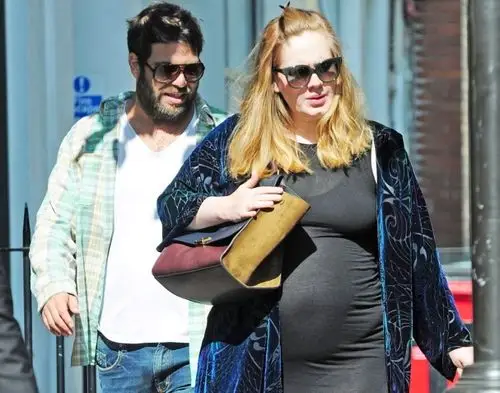 欧美女星孕期大肚style