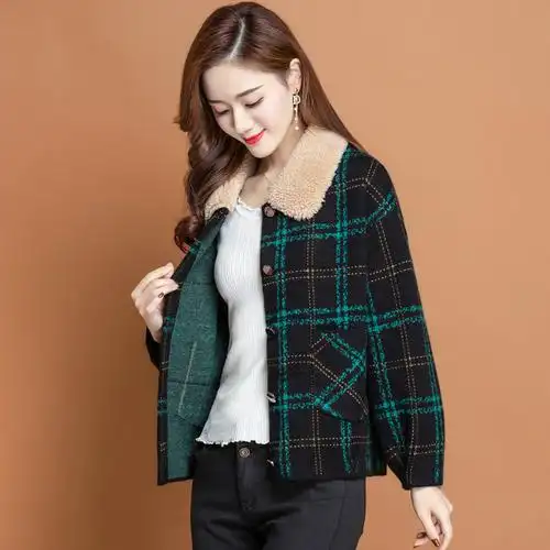 女士秋季加厚外套新款2021年爆款