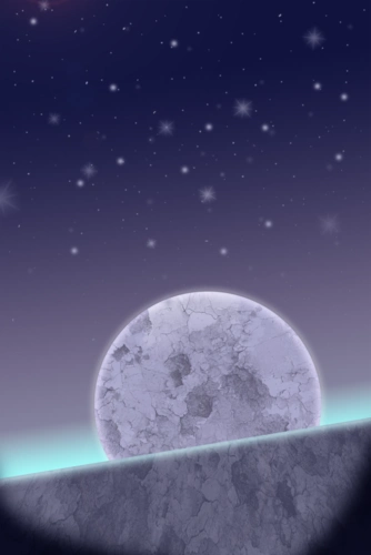 梦幻星空海报背景