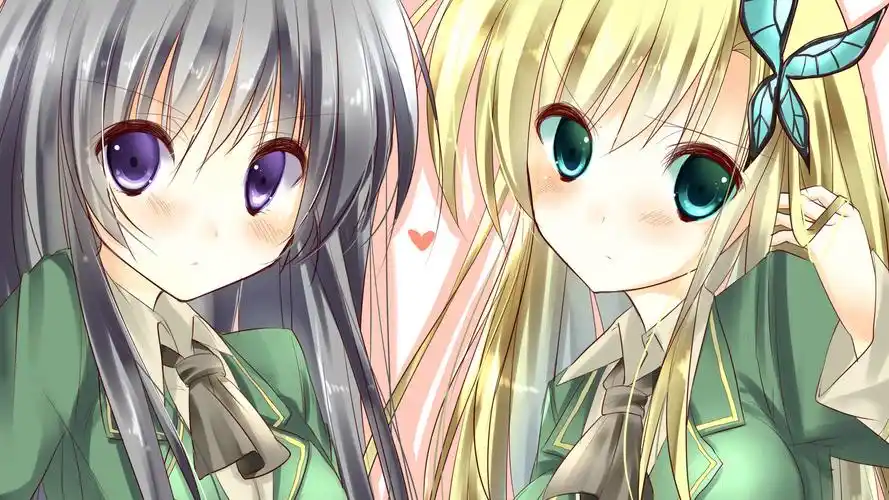 动漫可爱性感呆萌卡通美女桌面壁纸