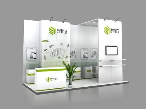 18平米3开口特装展位搭建