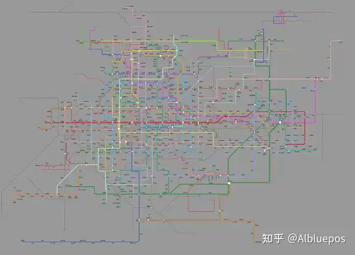 北京地铁2035年规划图及各线路简介 - 知乎