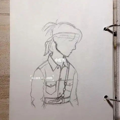 the9 陆柯燃简笔画 含详细过程