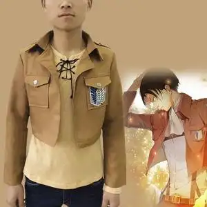 进击的cos巨人服调查兵团自由之翼小外套cosplay夹克艾伦男装现货