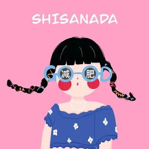 原创插画头像|减肥暴瘦女生头像