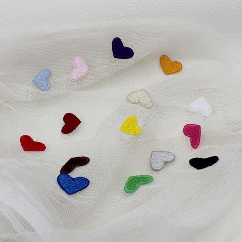 补袜子神器破洞补丁迷你小爱心布贴衣服裤子装饰修补小洞心形