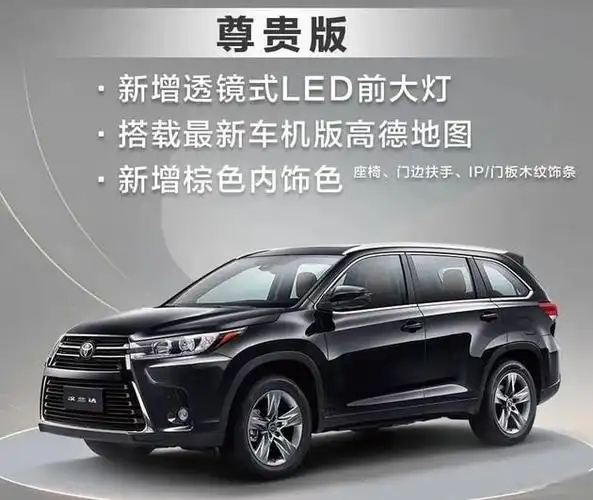 2021款丰田汉兰达上市 售23.98-30.68万元