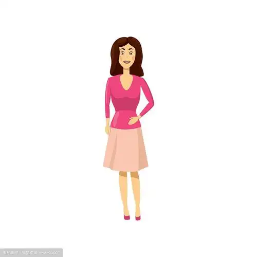 卡通风格的妈妈图标